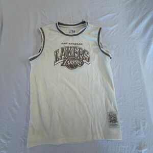 Nba Cream and White Jersey